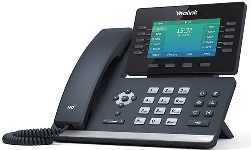 Yealink T54W 10-line Wi-Fi 802.11ac GbE NICs IP Phone