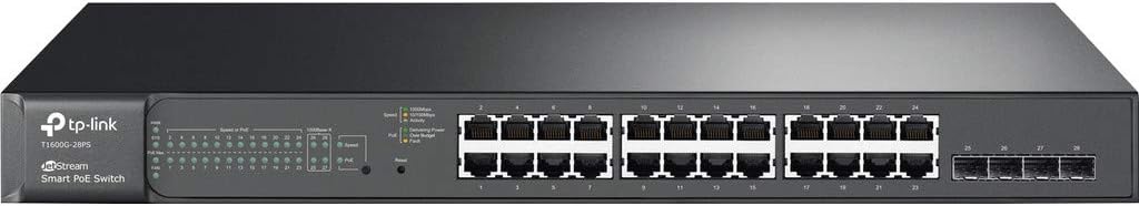 TP-Link 24-Port Gigabit POE Switch